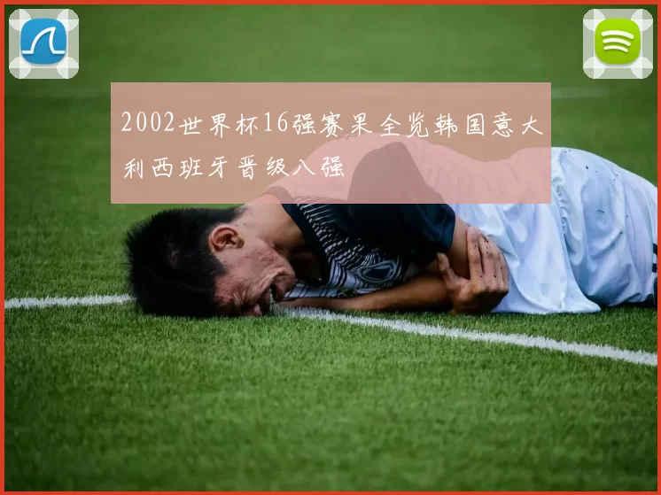 2002世界杯16强赛果全览韩国意大利西班牙晋级八强