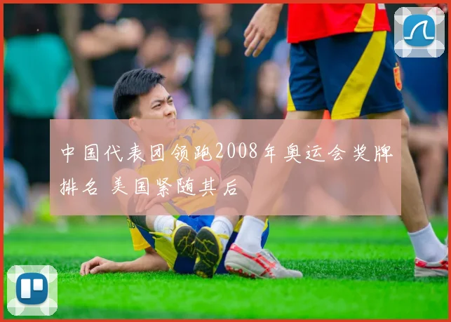 中国代表团领跑2008年奥运会奖牌排名 美国紧随其后
